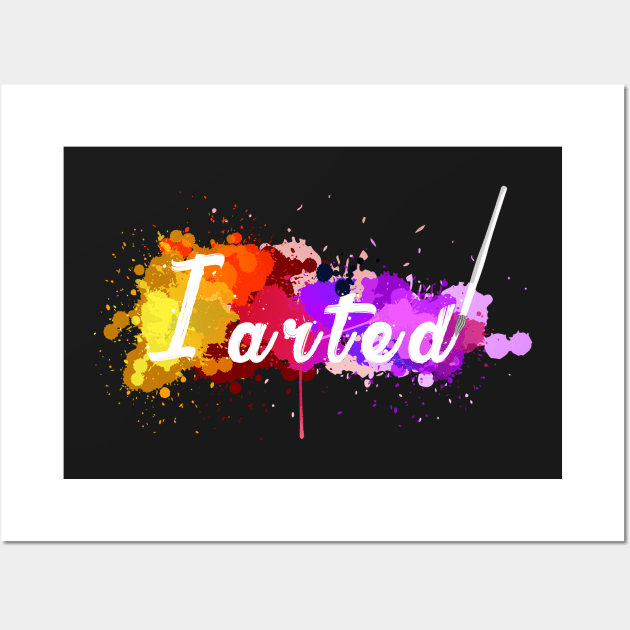I Arted Color Splash Wall Art by CMDesign